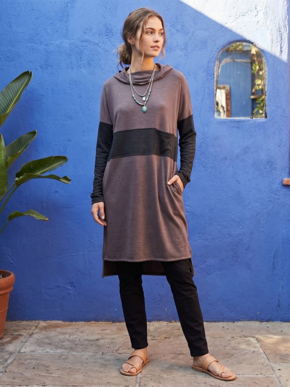 Noctex CODE tunic dress